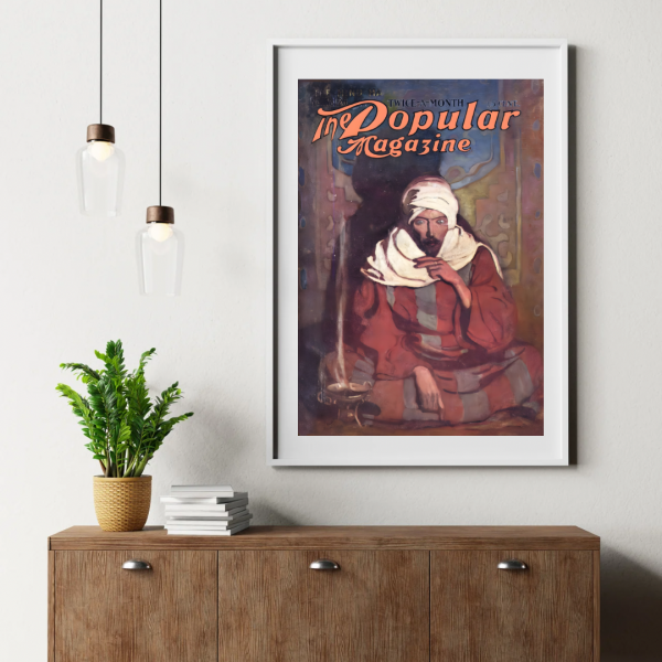 Popular Magazine – The Mind Master (Issue No. 120) Poster Print - Image 3