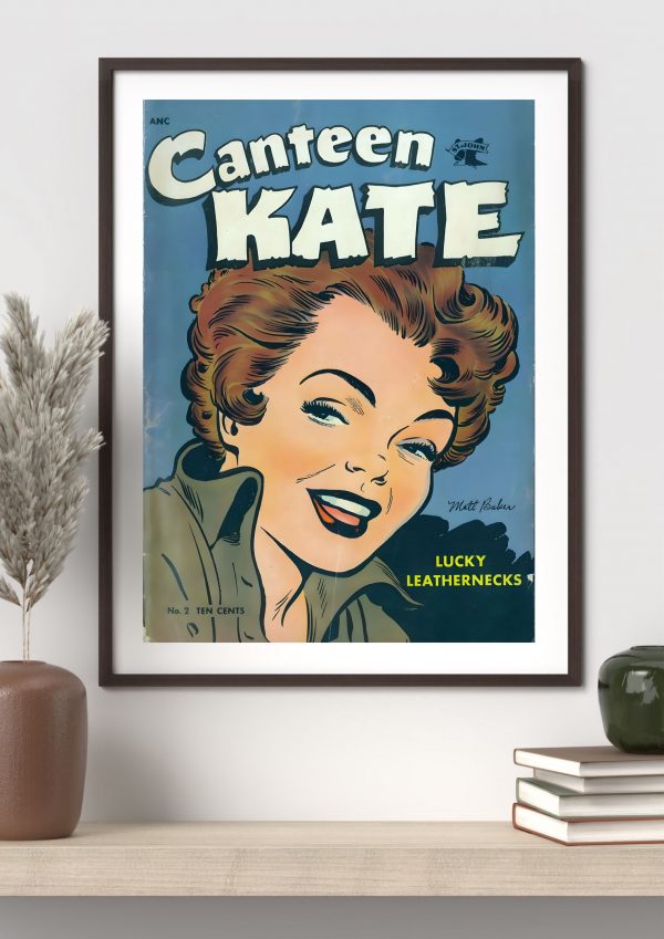 Canteen Kate No. 2 – Lucky Leathernecks & the Queen of the Canteen! (St. John, 1952) Poster Print - Image 3