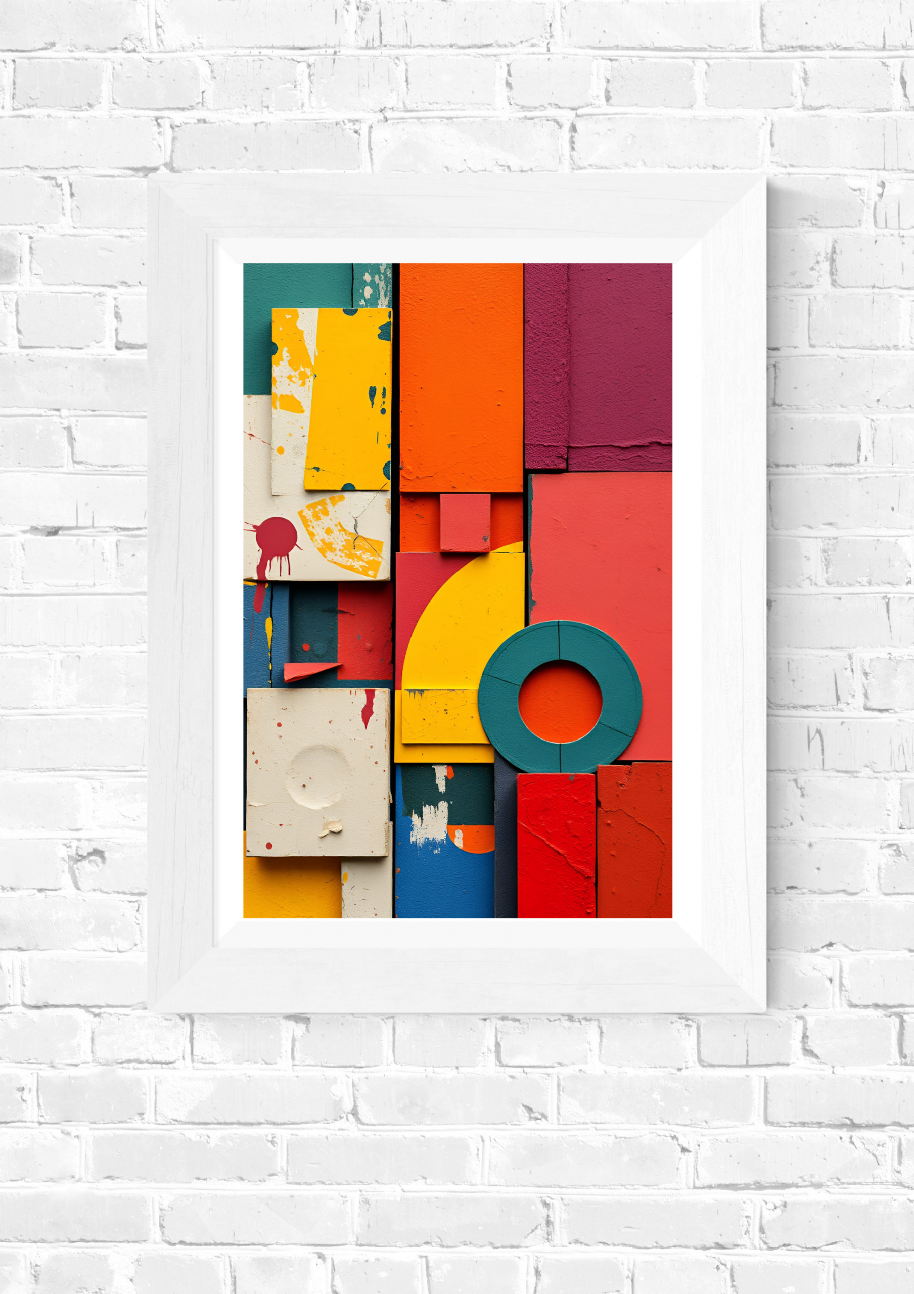 Colorform Jungle – Mid-Century Modern Abstract Art Print - Image 5