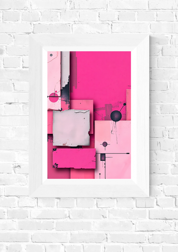 Sugar Crash – Modern Geometric Abstract Art Print - Image 5