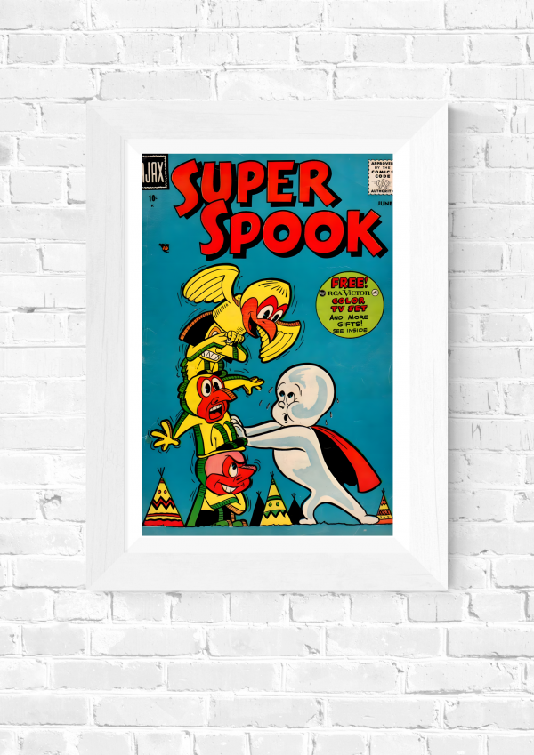 Super Spook – Ajax Comics, June Issue (1950s) Poster Print - Image 5