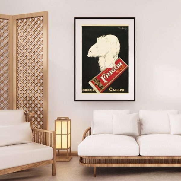 Frigor Chocolate – Polar Bear Poster Print (Cailler, 1924) - Image 2