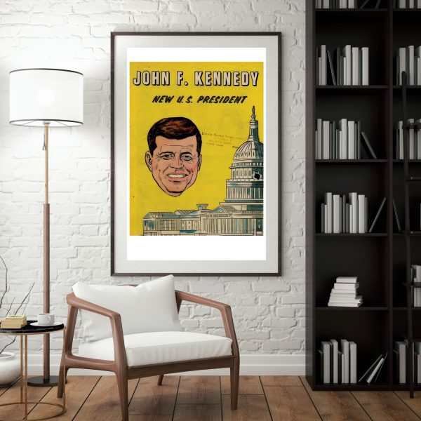 John F. Kennedy U.S. Presidential Poster Print - Image 2