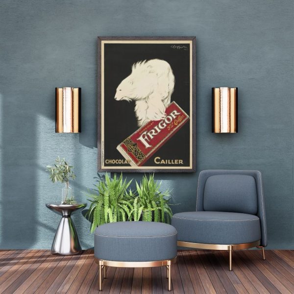 Frigor Chocolate – Polar Bear Poster Print (Cailler, 1924) - Image 3