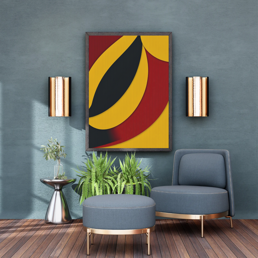 Abaculus Curve β Bold Modern Geometric Abstract Art Print - Image 6