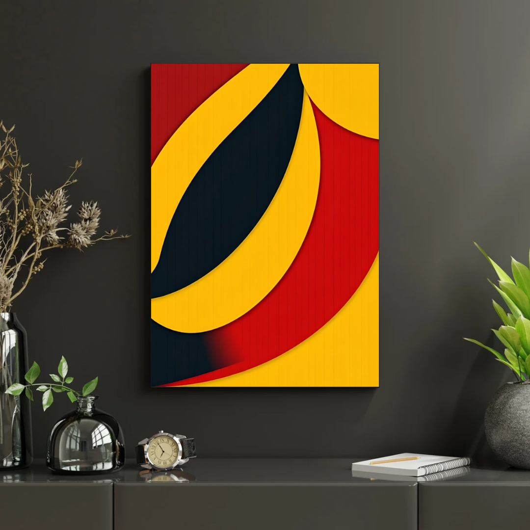 Abaculus Curve β Bold Modern Geometric Abstract Art Print - Image 4