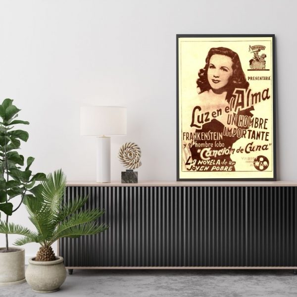 Luz en el Alma – Vintage Spanish Cinema Poster Print - Image 4