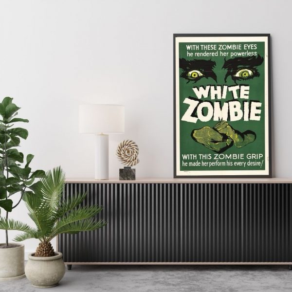 White Zombie – Vintage Cult Horror Movie Poster Print (1932) - Image 4