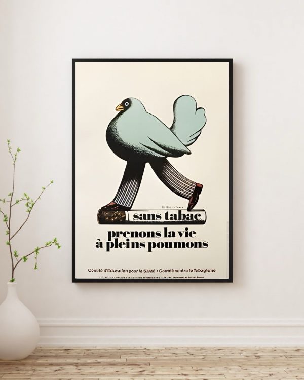 Sans Tabac French Health Campaign Poster Print - Image 2