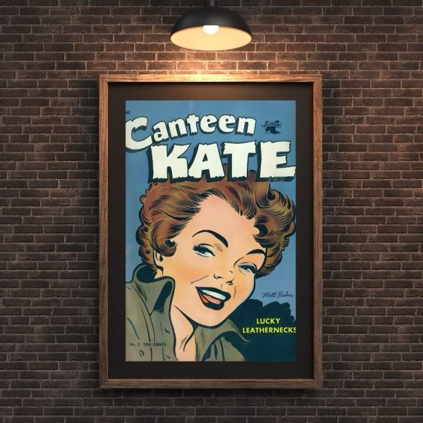Canteen Kate No. 2 – Lucky Leathernecks & the Queen of the Canteen! (St. John, 1952) Poster Print - Image 2