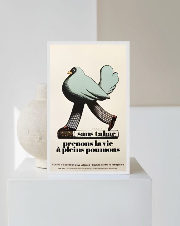 Sans Tabac French Health Campaign Poster Print - Image 4