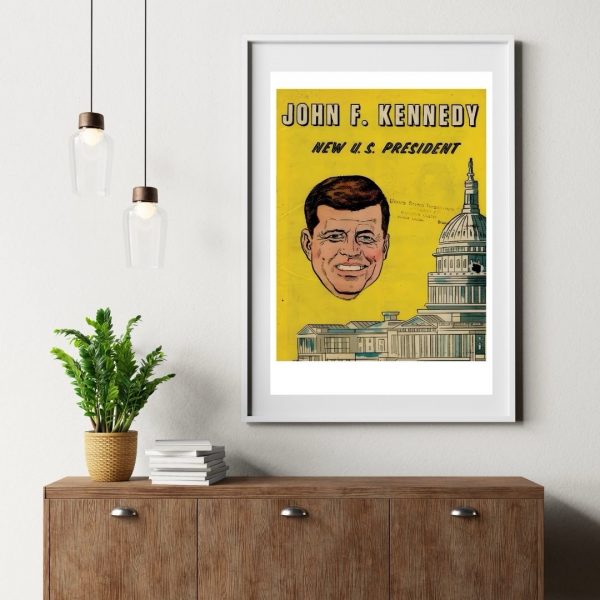 John F. Kennedy U.S. Presidential Poster Print - Image 3