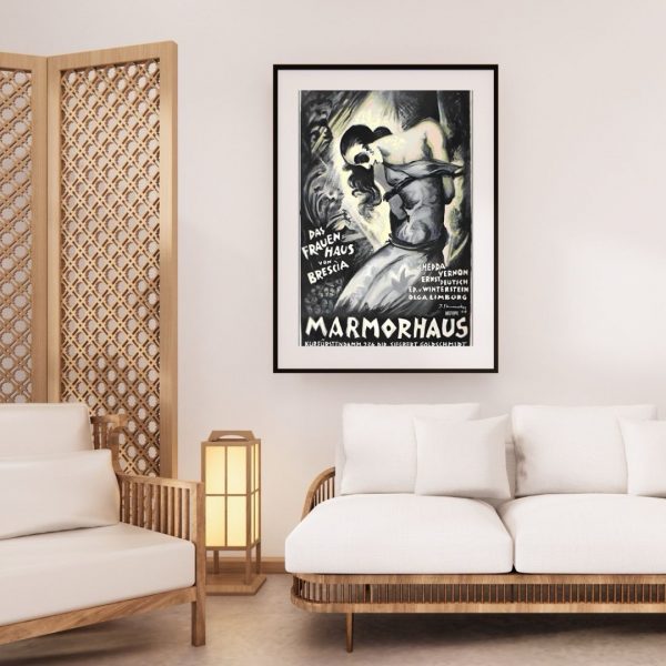 Marmorhaus – Vintage 1920s German Expressionist Cinema Poster Print - Image 4
