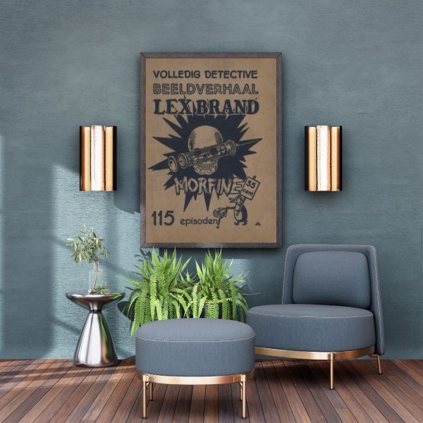 Lex Brand: Morfine – Vintage Dutch Detective Comic Cover Print - Image 4