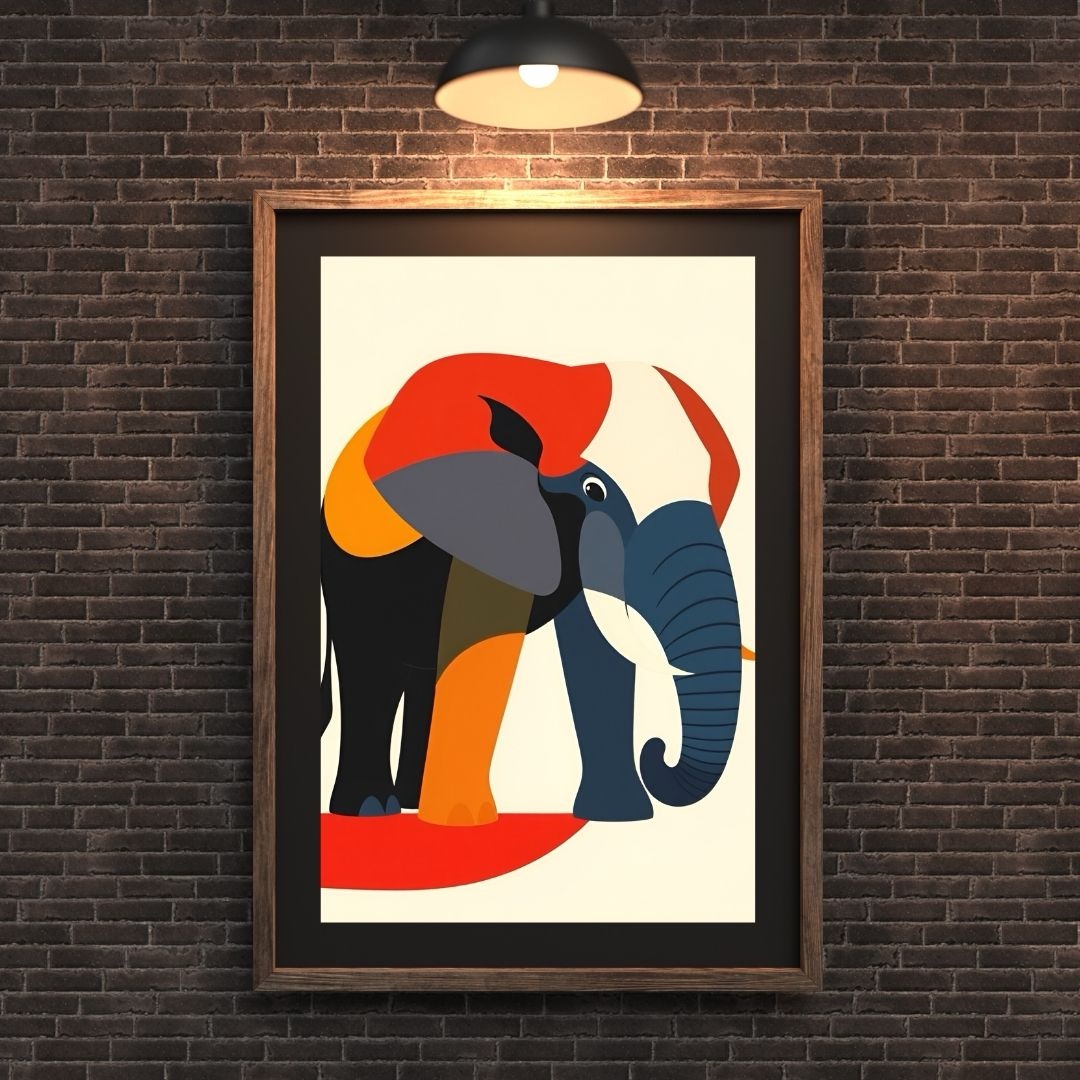 Trunk β Modern Elephant Pop Art Print - Image 3
