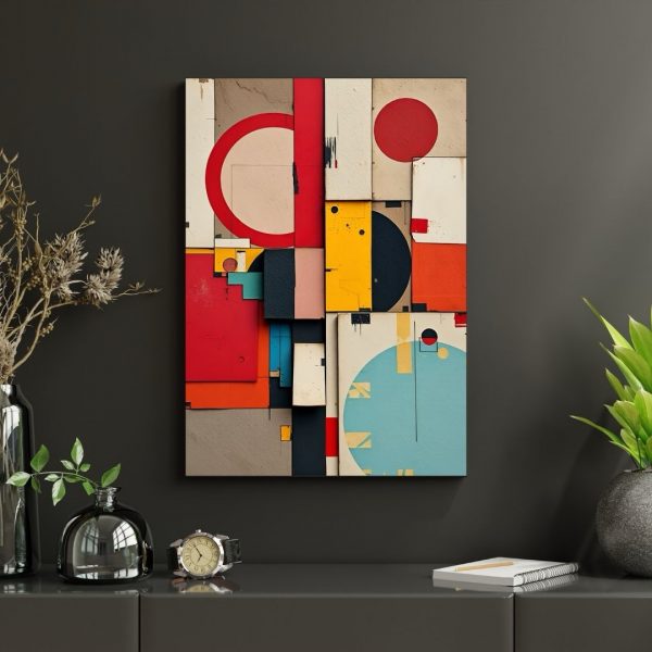 Mist and Fog – Geometric Abstract Wall Art Print - Image 4