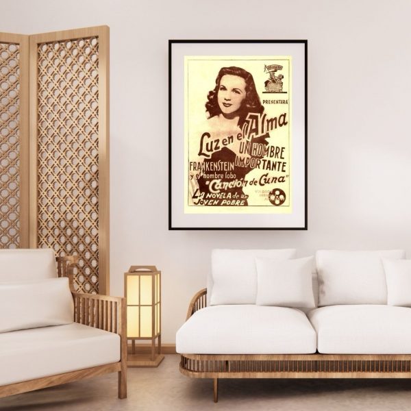 Luz en el Alma – Vintage Spanish Cinema Poster Print - Image 2