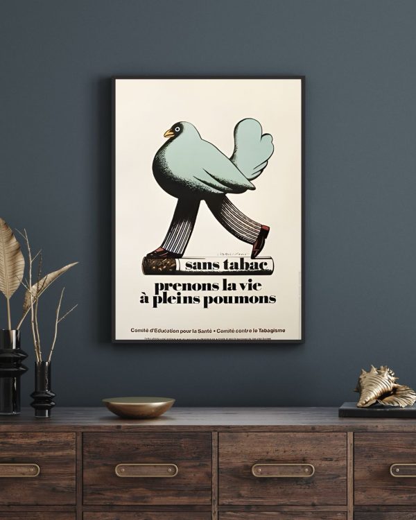 Sans Tabac French Health Campaign Poster Print - Image 3